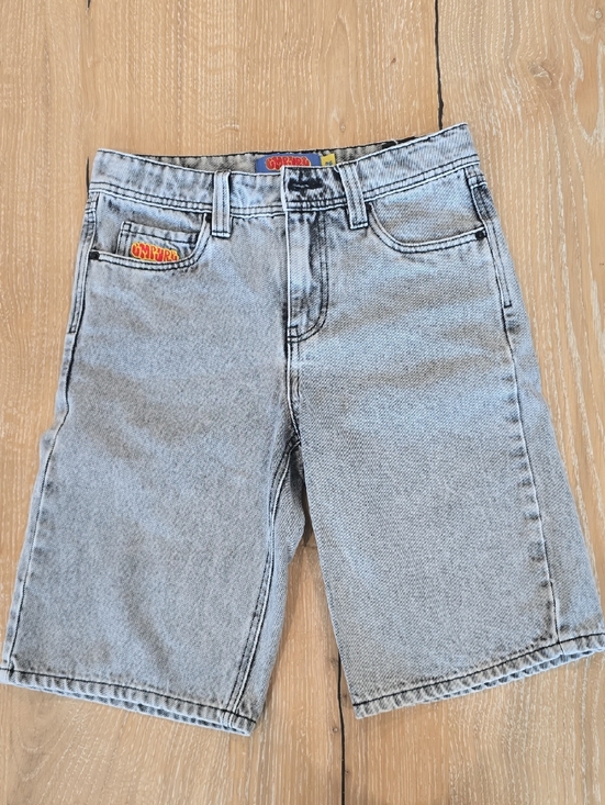 Empyre Other - Empyre Light Grey Denim Shorts with Subtle Wash